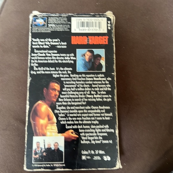 Hard Target [VHS] cassette tape movie with Jean-Claude Van Damme - Picture 11 of 16